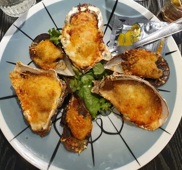 Coquillages Gratinés Du Bistrot